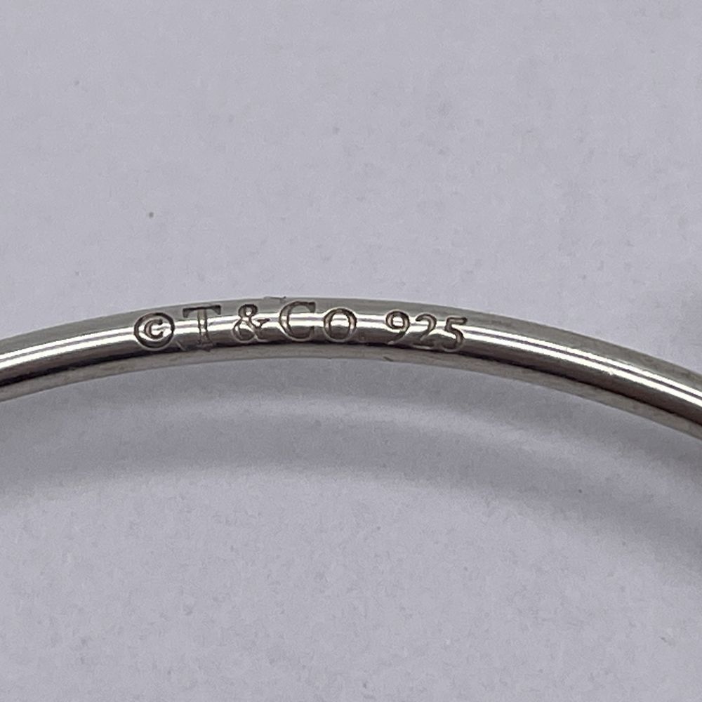Tiffany Double Hook Wire Bangle Silver - image 8